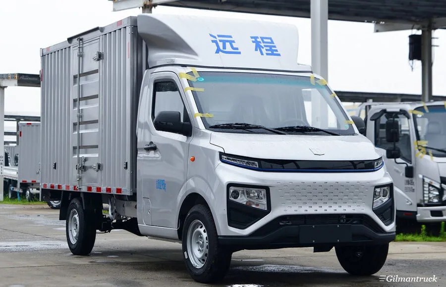 Geely Farizon F1E Electric box-type cargo truck