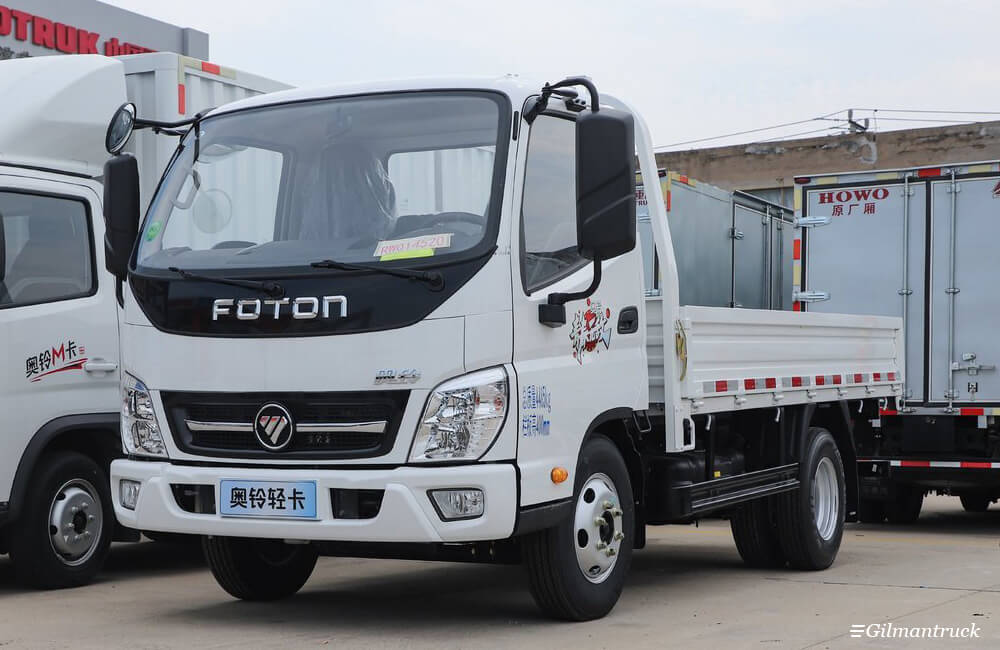 Foton Aoling 4x2 146hp single-row drop-side light truck