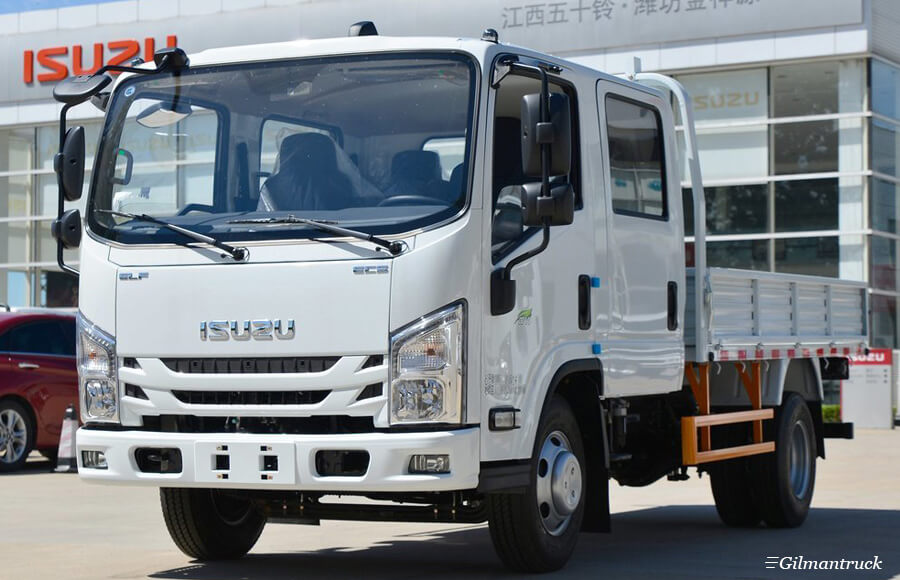 ISUZU EC5 127hp double-row side panel light truck