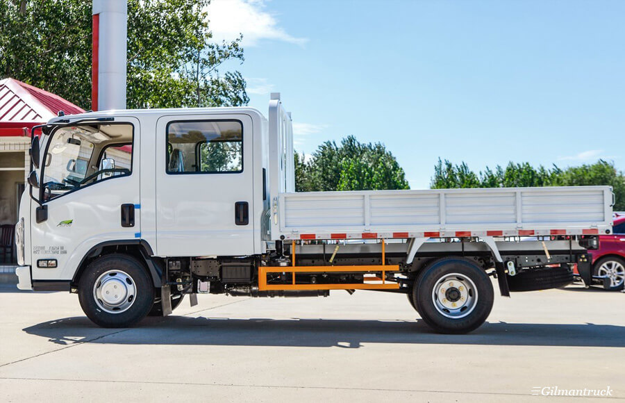 ISUZU EC5 127hp double-row side panel light truck