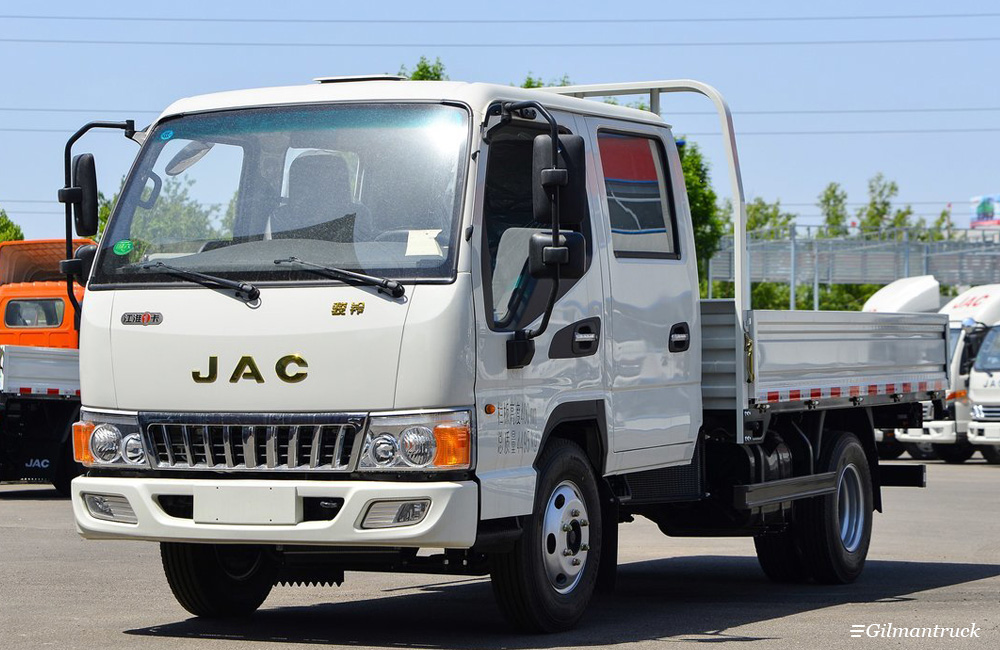 JAC E3 132HP Double Row Flatbed Light Truck