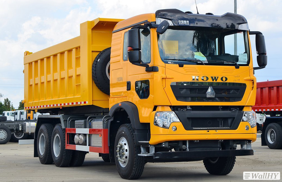 CNHTC HOWO TX7 400HP 6X4 6.3m Dump Truck ZZ3257V434GF1