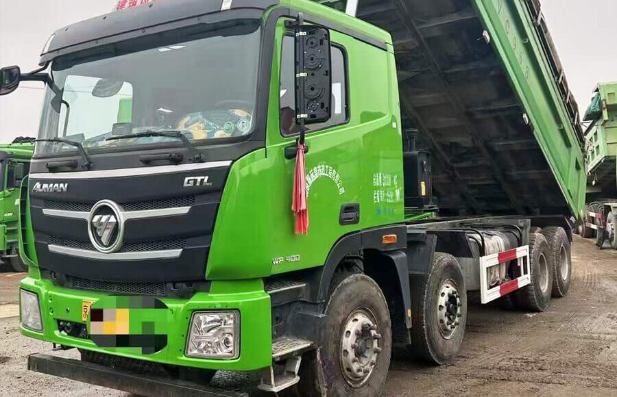 Foton Daimler Auman GTL 400HP 8x4 Used Dump Truck