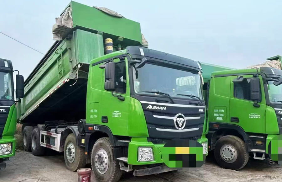 Foton Daimler Auman GTL 400HP 8x4 Used Dump Truck