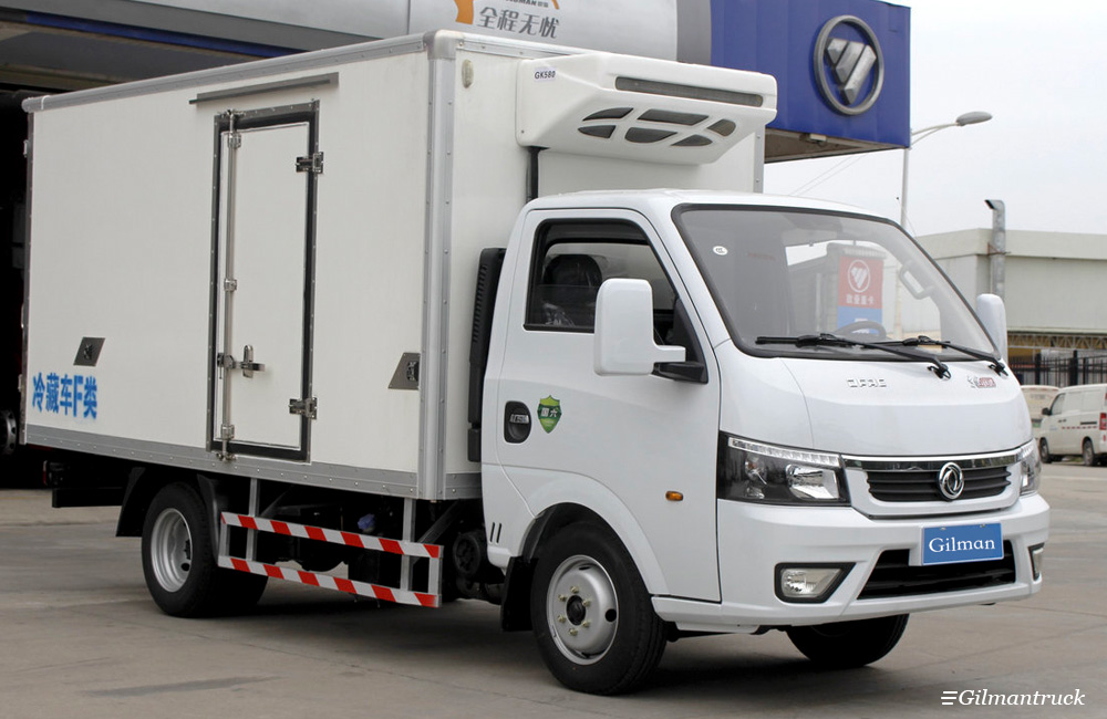 Dongfeng T5 2.3L 95-horsepower diesel refrigerated truck