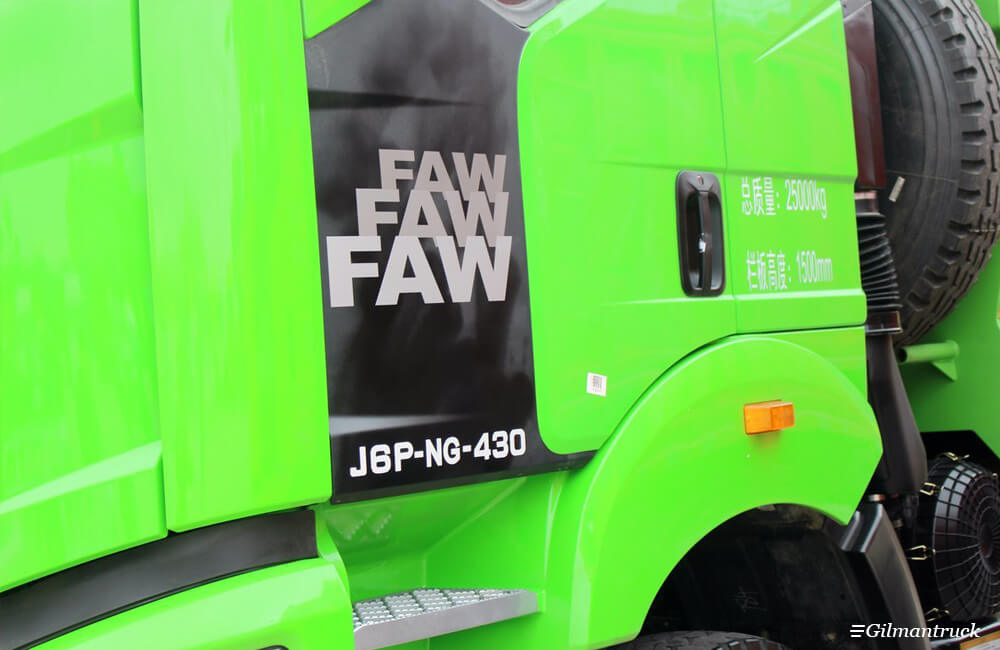 FAW J6P LNG 6x4 430HP Brand New Dump Truck