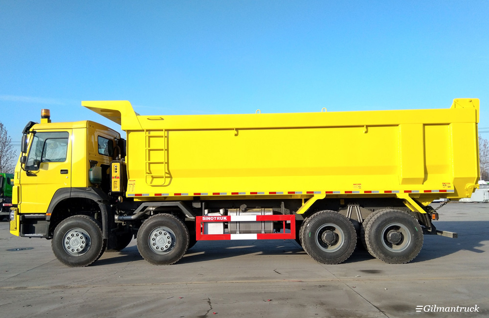 Howo 8x4 400hp 12 Wheels Dump Truck ZZ3317V3867B1