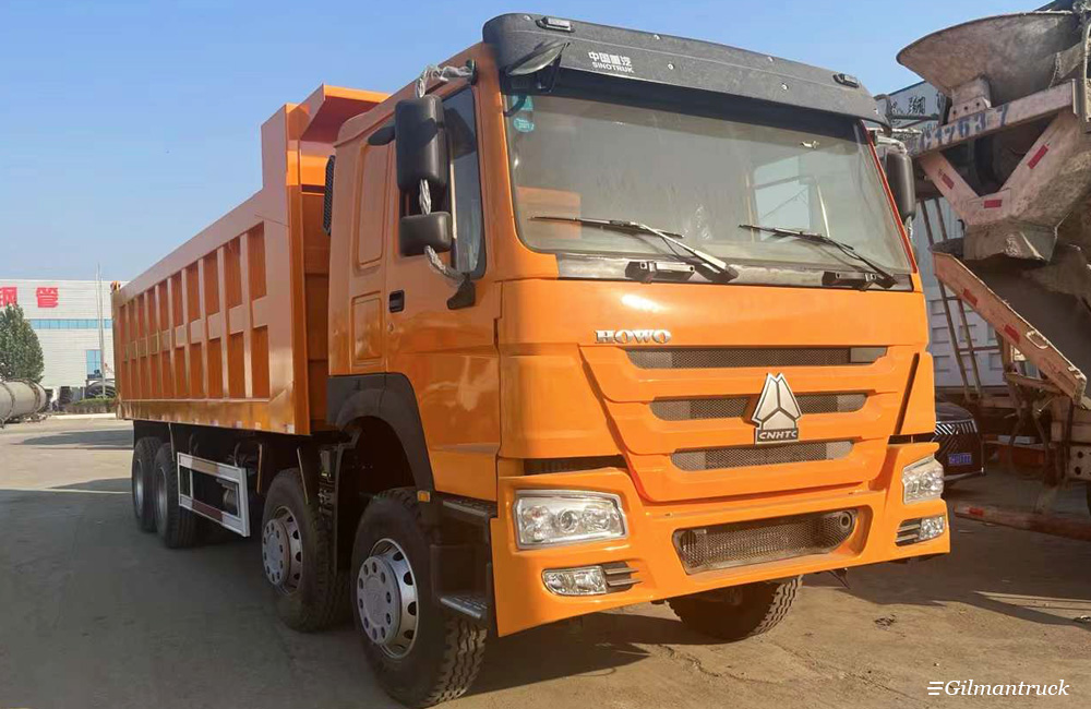 Sinotruk howo 8x4 euro 3 dump truck