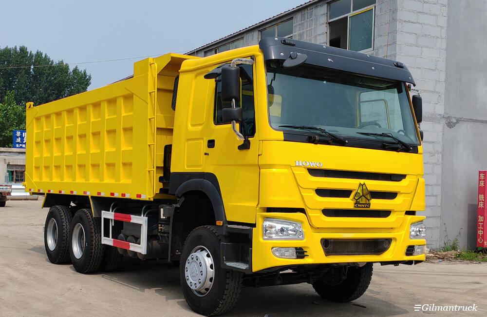 Howo 375hp dump truck 6x4 Euro 3