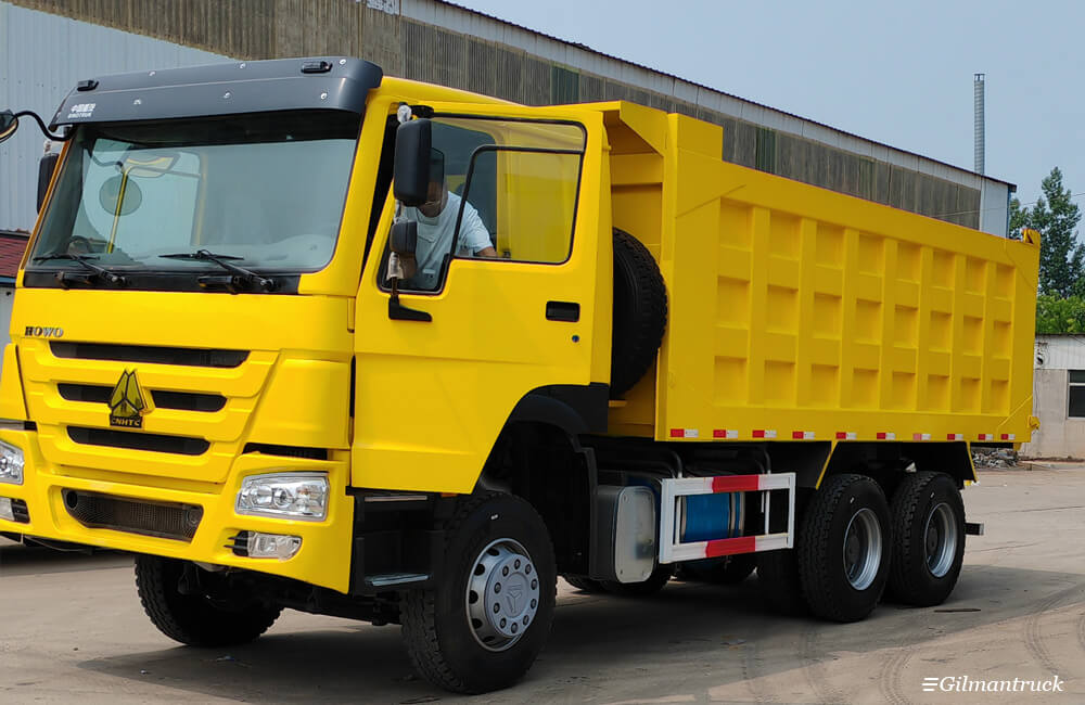 Howo 375hp dump truck 6x4 Euro 3