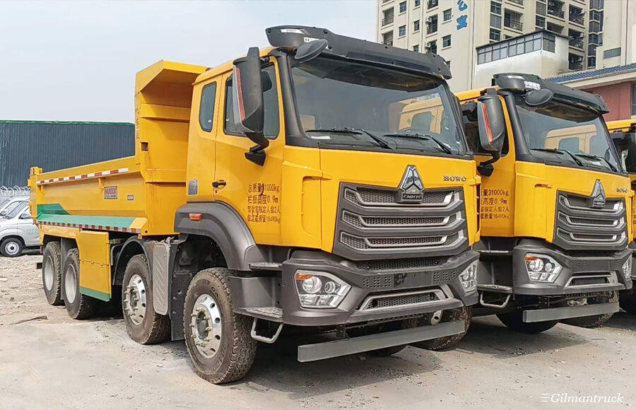 Howo NX N5W 8x4 dump truck 340hp 5.6m ZZ3317V286JF1B