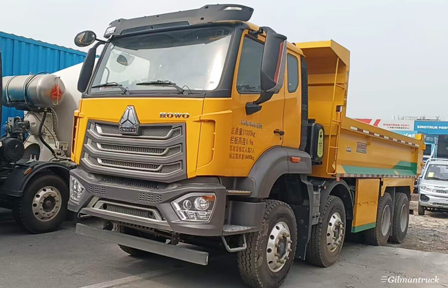 Howo NX N5W 8x4 dump truck 340hp 5.6m ZZ3317V286JF1B