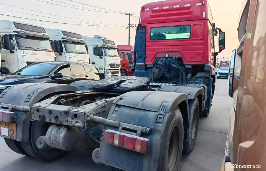 HOWO NX Second Hand HOHAN N7W 460HP tractor unit 6x4