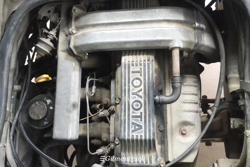 What are the engine models available for Toyota Coaster?