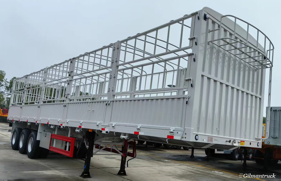 CIMC Three-axle Cargo Fence Semi-Trailer