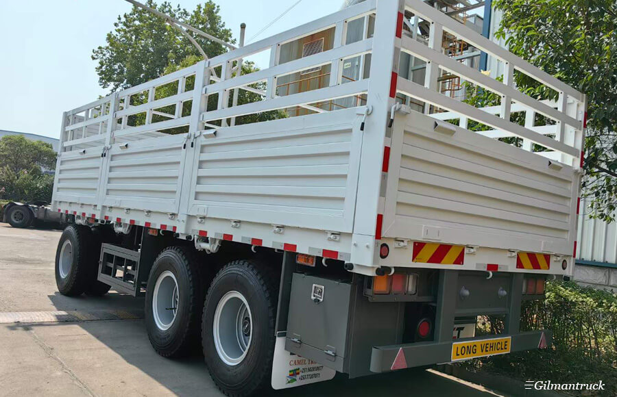 CIMC Three-axle Cargo Fence Semi-Trailer