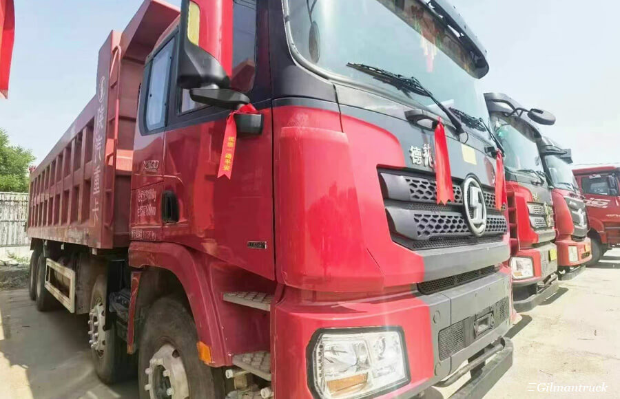 Shacman X3000 second hand dump truck 8x4 430hp for sale