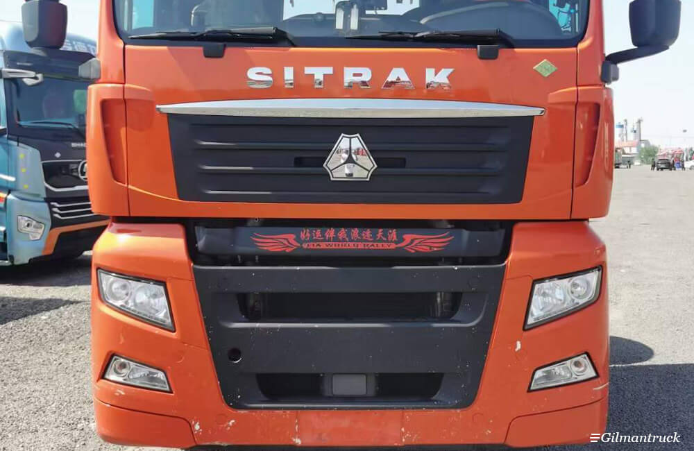 Sitrak G7 LNG 480hp 6x4 Euro 6 Tractor Head