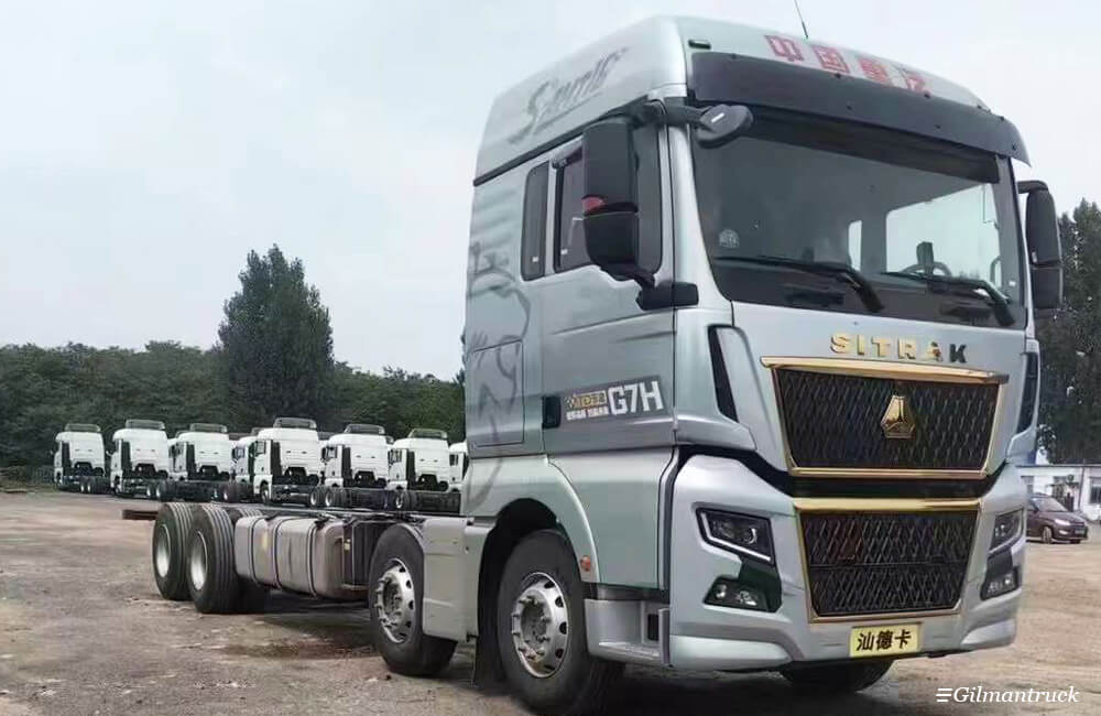 Sitrak G7H 540hp 8x4 New Cargo truck