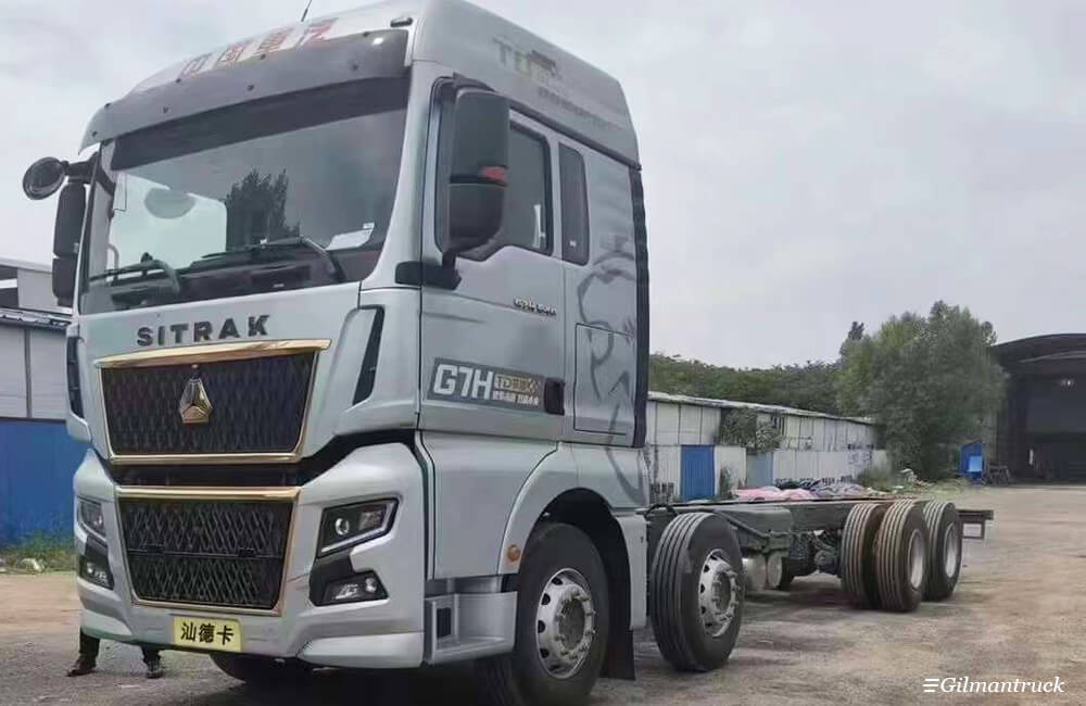 Sitrak G7H 540hp 8x4 New Cargo truck